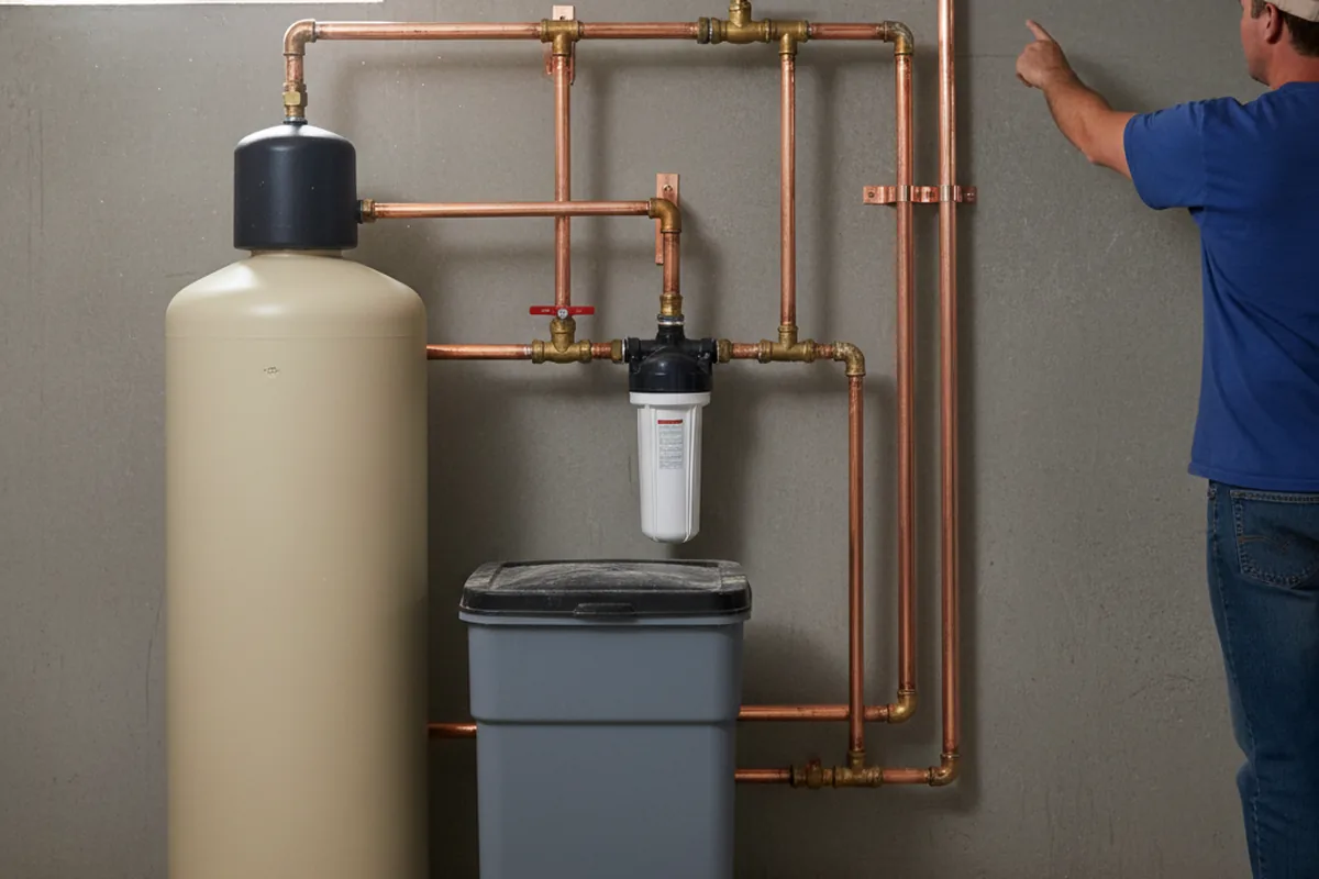 Whole-house water treatment system installed in Northfield